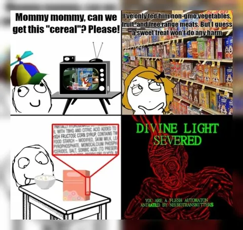 Organic Cereal Divine Light Severed