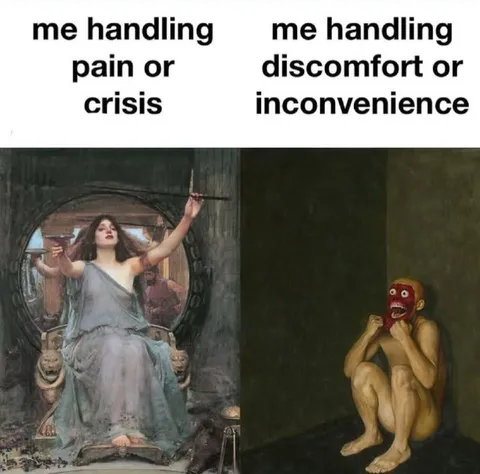 Handling Pain Versus Inconvenience