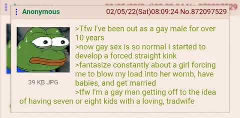 Gay Man Imagines Straight Family Life