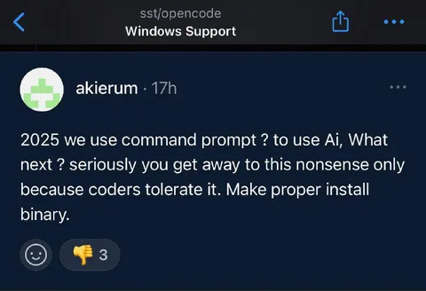 Command Prompt AI Rant