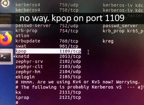 K-pop on Port 1109