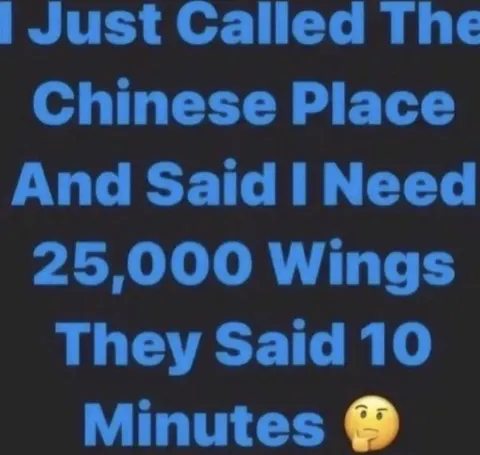 25000 Wings in 10 Minutes