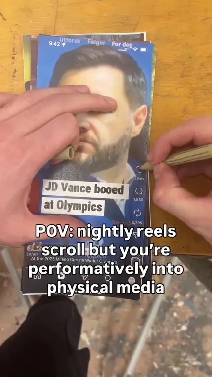 Scrolling Reels as Physical Media