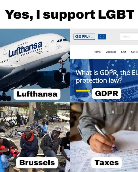 Yes, I Support LGBT Acronym Meme