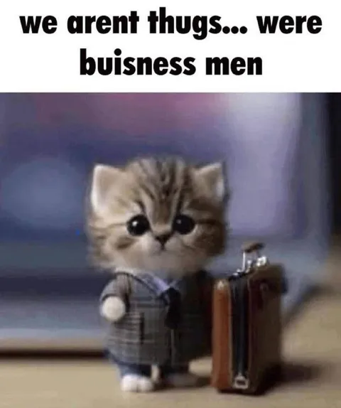 We Aren't Thugs, We're Businessmen