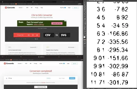 CSV to SVG Conversion Disaster