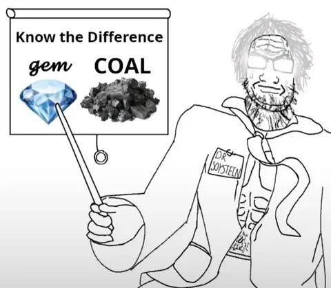 Know the Difference Gem Coal
