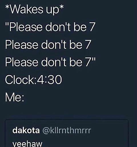 Please Don't Be Seven
