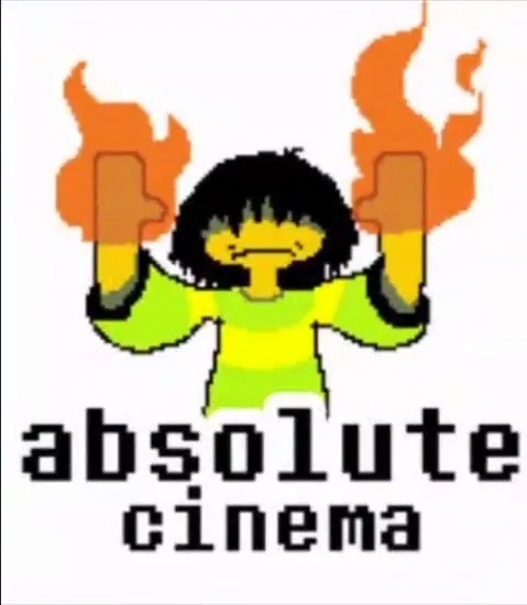 Absolute Cinema Pixel Reaction