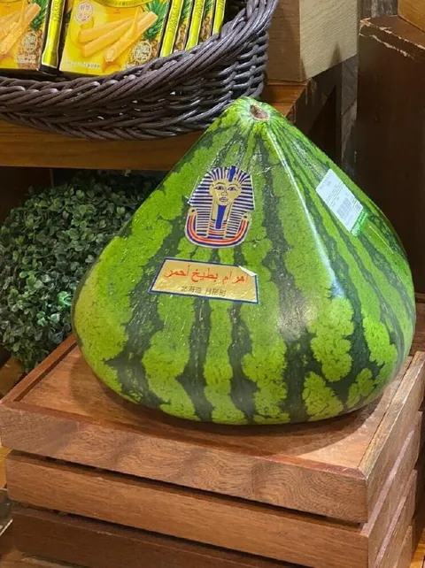 بطيخة على شكل فرعون