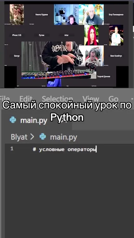 Самый спокойный урок по Python