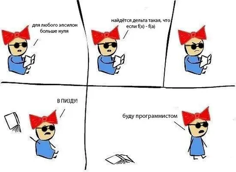 Буду программистом вместо матана