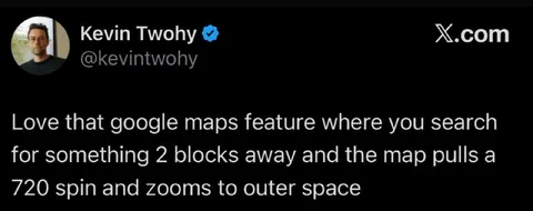 Google Maps Outer Space Zoom
