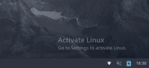 Activate Linux Watermark