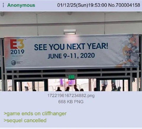 E3 sequel cancelled