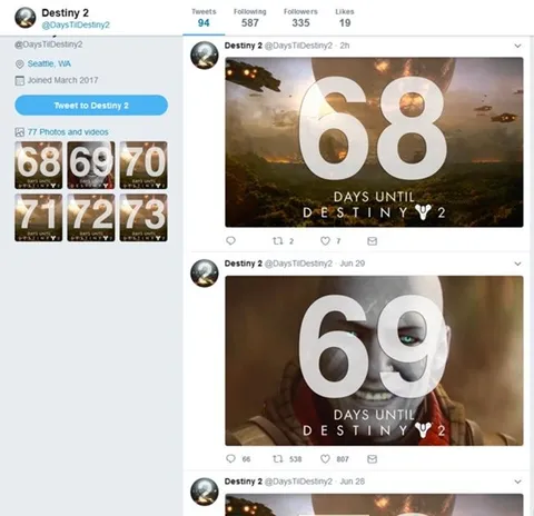 Destiny 2 Countdown Meme