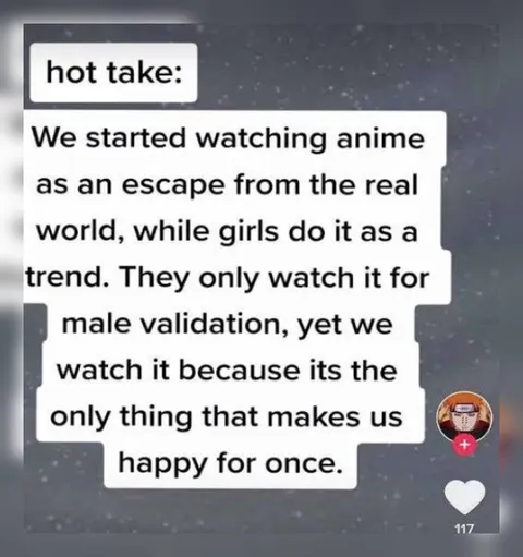 Hot Take About Watching Anime