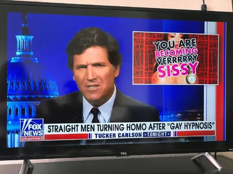 Gay Hypnosis Tucker Carlson