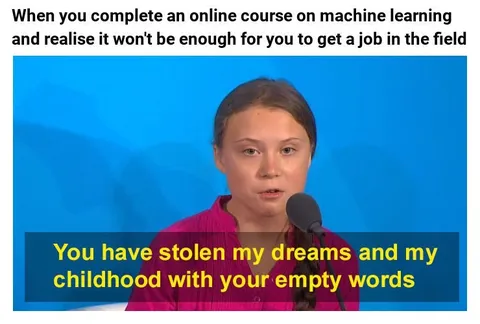 Online Course Machine Learning Reality