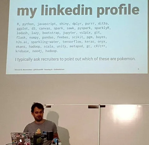 My LinkedIn Profile Pokémon List