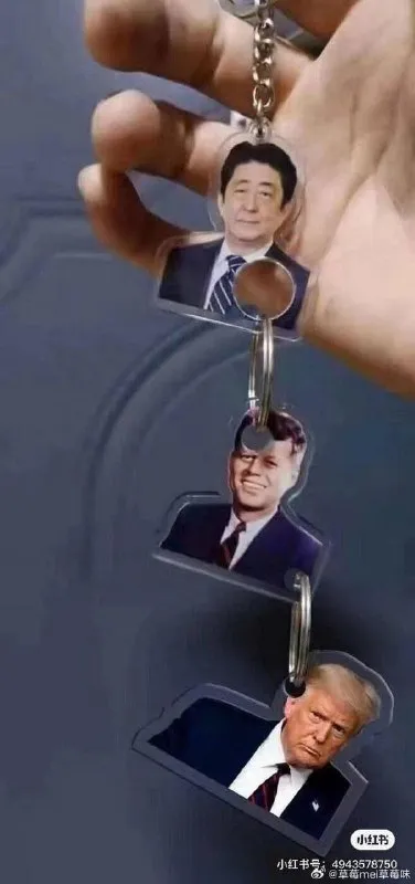 Брелок с мировыми лидерами