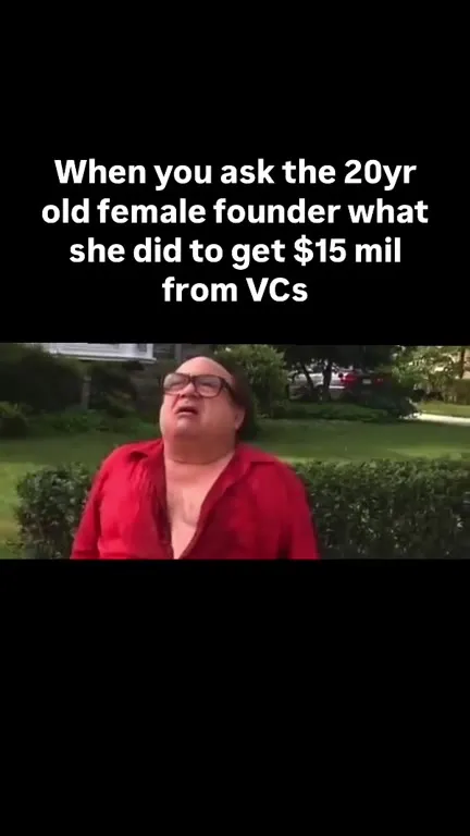 Founder Laughs at VC Question