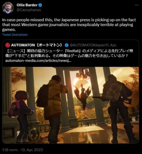 Western Game Journalists Playing Games