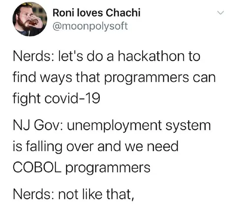 Nerds Reject COBOL Programmers