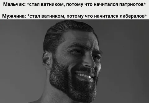 Когда начитался патриот и либерало