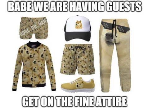 Doge Fine Attire for Guests
