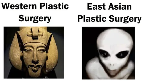 Western vs East Asian Plastic Surgery