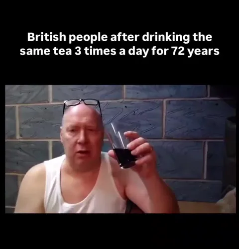 British People After Decades of Tea