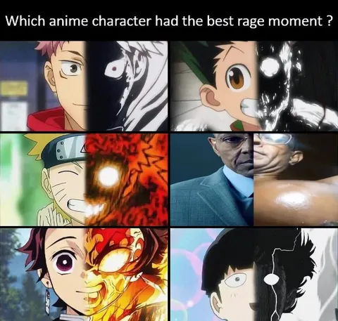Best Anime Rage Moment