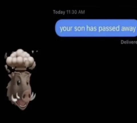 Your Son Has Passed Away
