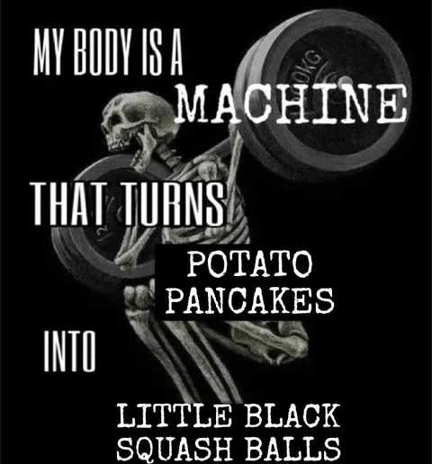 Body Machine Potato Pancakes