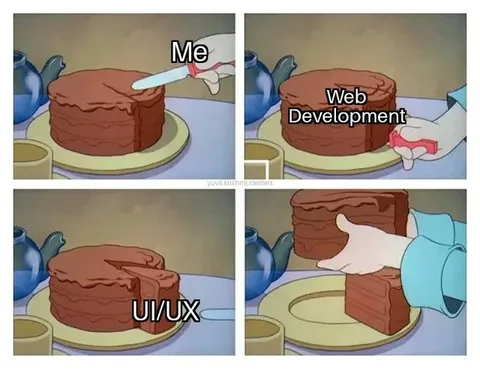 Web Development Cake Removal