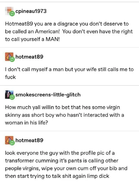 Hotmeat89 Gets Roasted