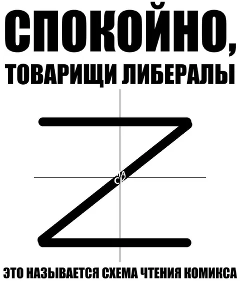 Схема чтения комикса