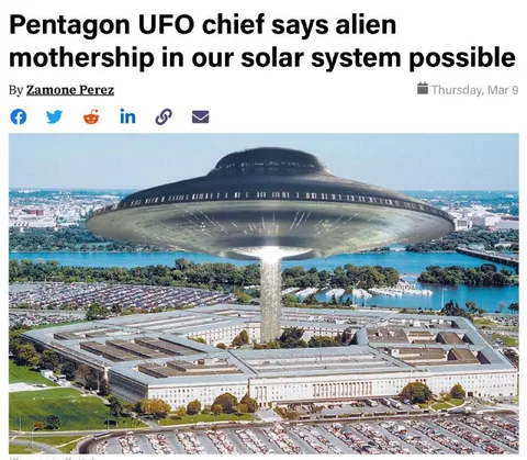 UFO Over the Pentagon