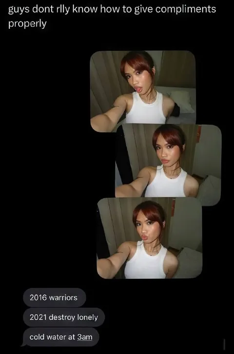Guys Don't Know How to Compliment