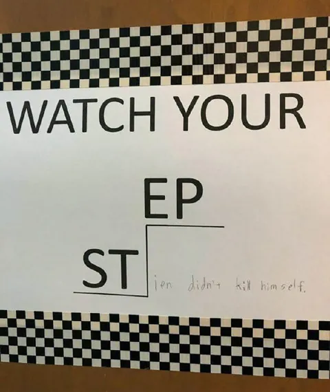 Watch Your Step Stephen Joke