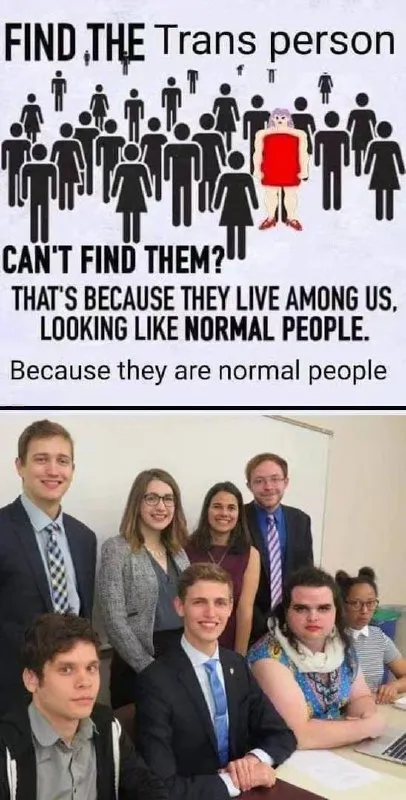 Find the Trans Person
