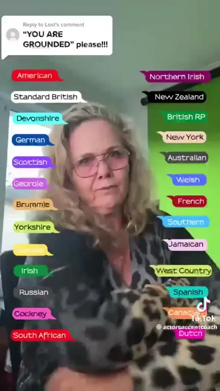 You Are Grounded Accent Challenge