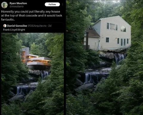 Any House on a Waterfall