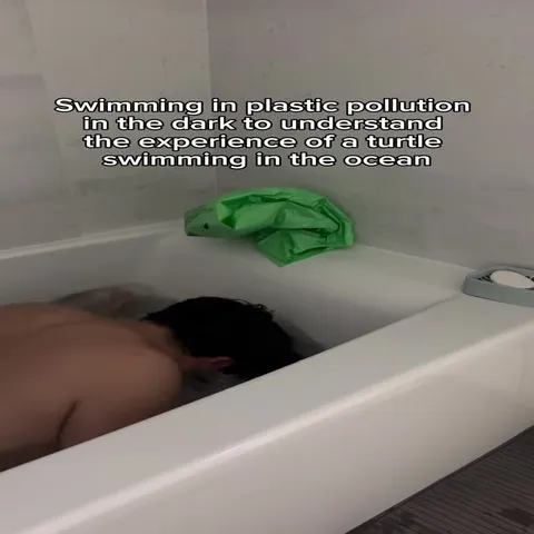 Swimming in Plastic Pollution
