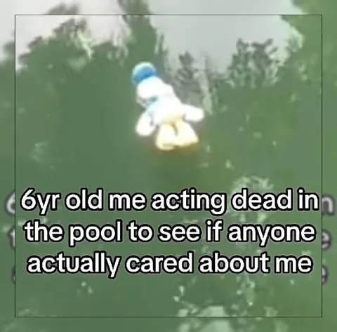 6-Year-Old Acting Dead in Pool