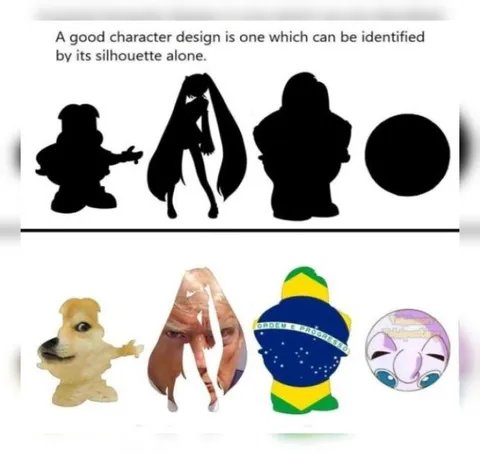 Character Design Silhouette Test