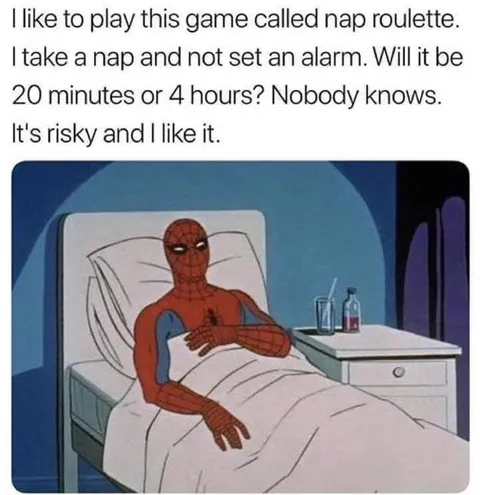 Nap Roulette With Spider-Man