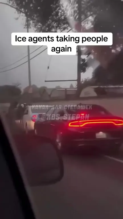 ICE agents taking people again