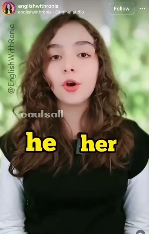 He and Her Pronunciation Lesson